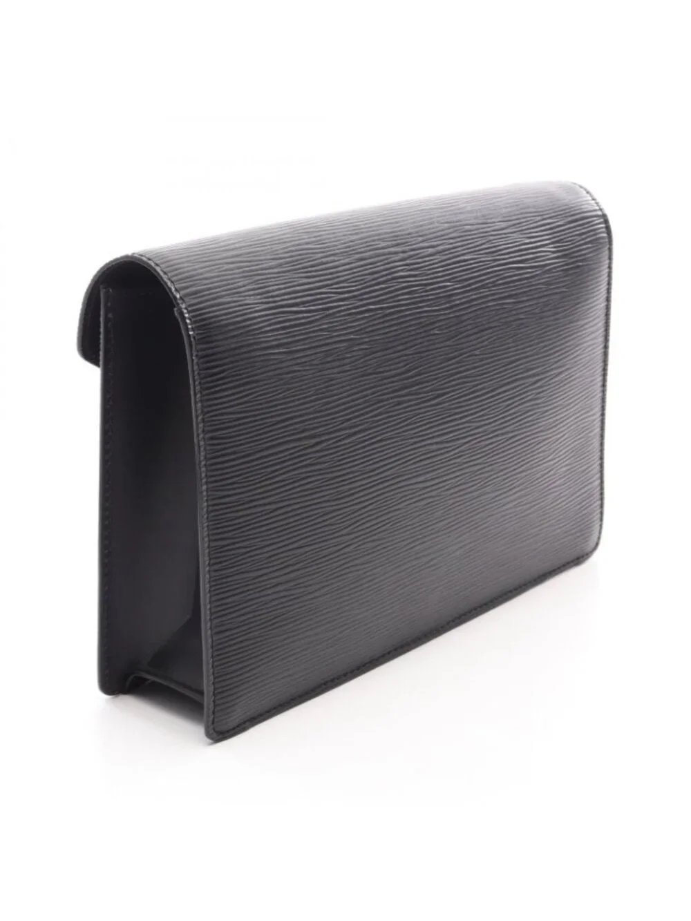 Louis Vuitton Clutch Series Dragonne Noir Leather Pochette